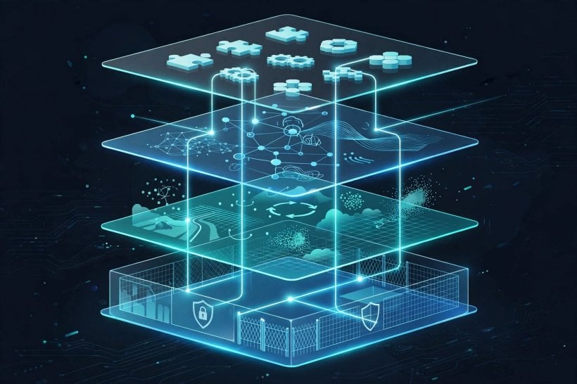 Four layers of the agent stack in the AAIF expansion: Agent Skills, Open Responses, OpenEnv training and OpenSandbox execution