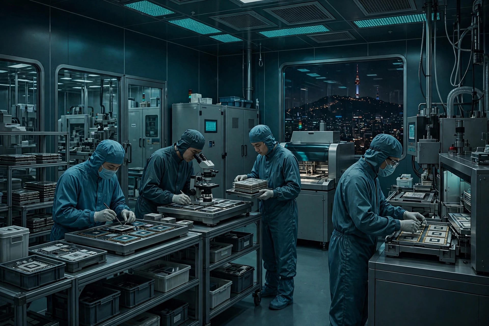 Amkor advanced packaging cleanroom expanding capacity in South Korea for NVIDIA AI platforms