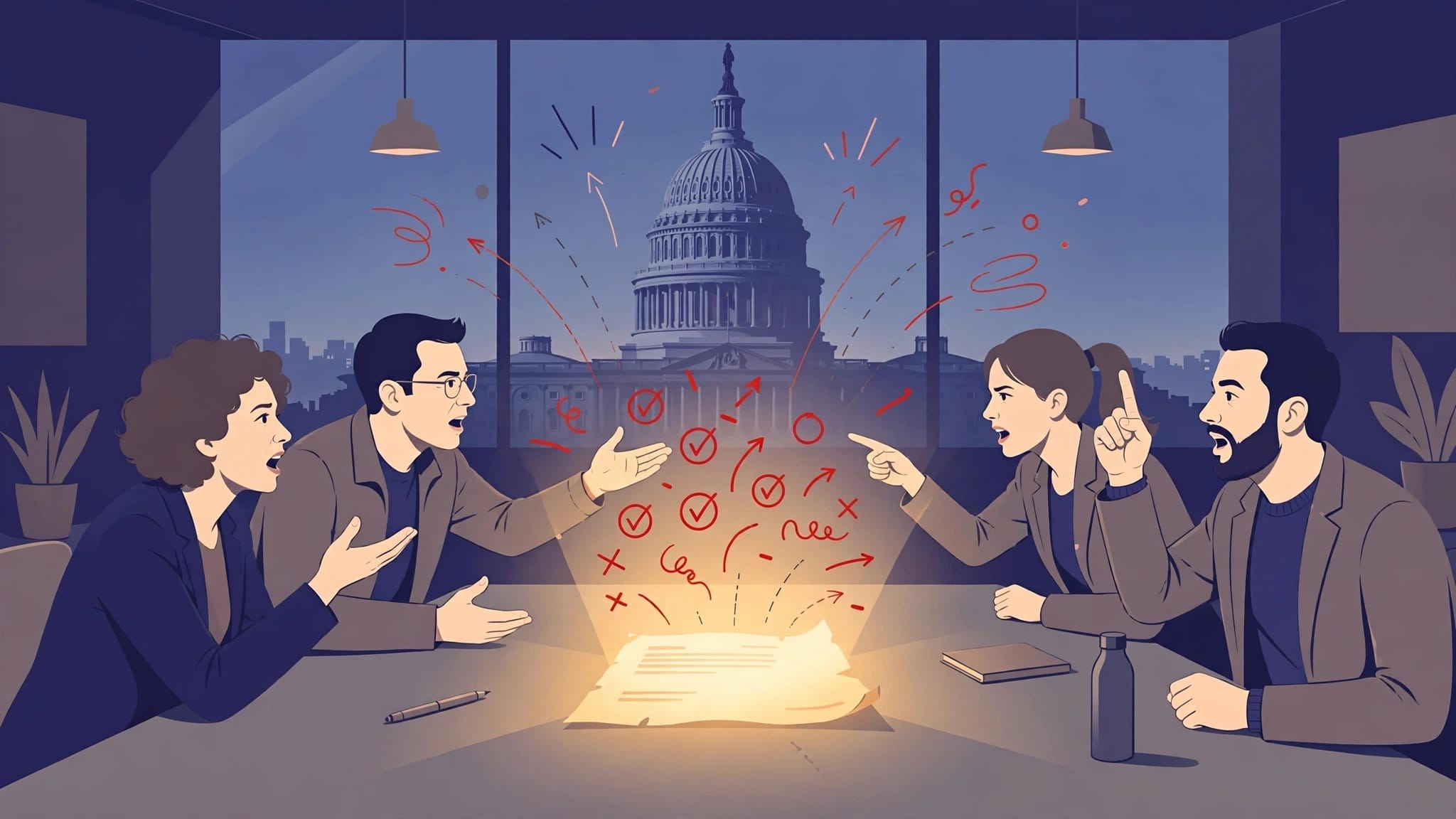 Safety advocates debating Anthropic draft AI safety bill in Washington as the company pledges revisions