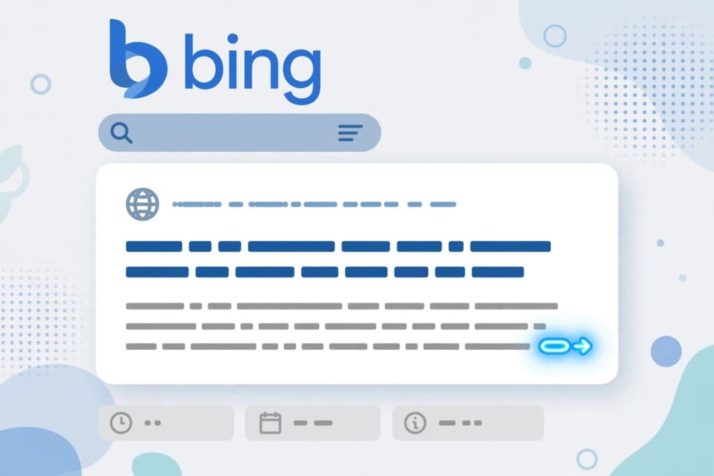 Bing search result snippet showing a Read More link at the end of the description