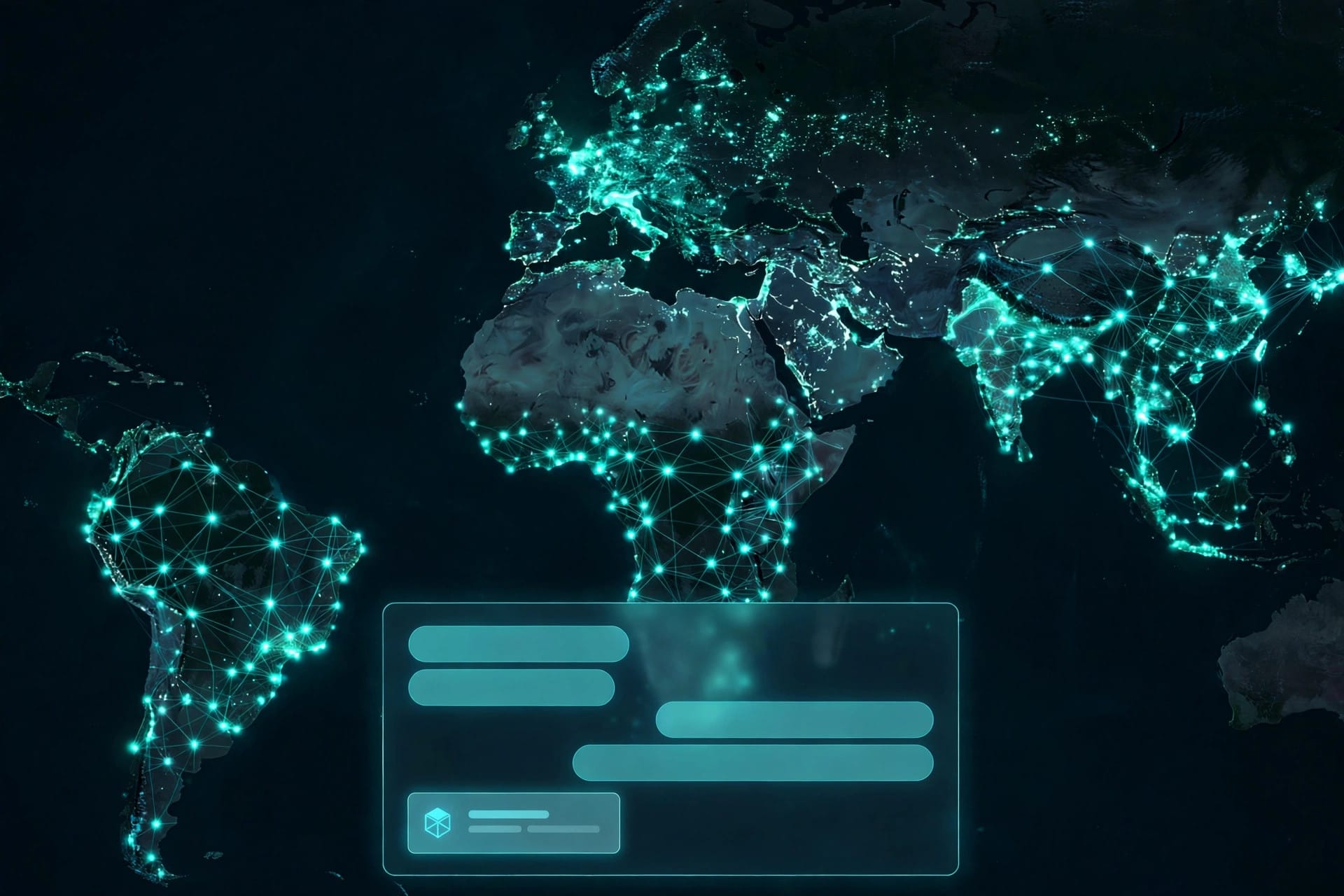 World map lighting up as ChatGPT ads expand to 26 more countries, 89 in total