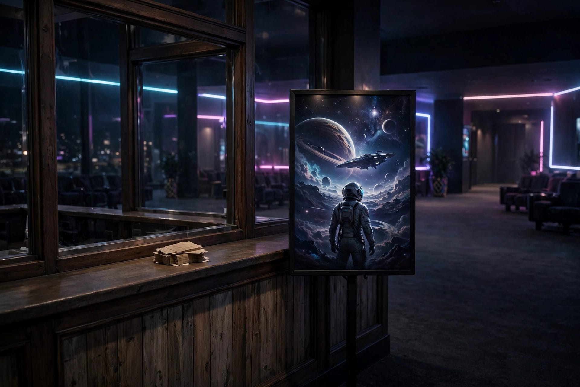 Quiet cinema box office with unsold tickets after the weak opening day of China's first AI-generated film