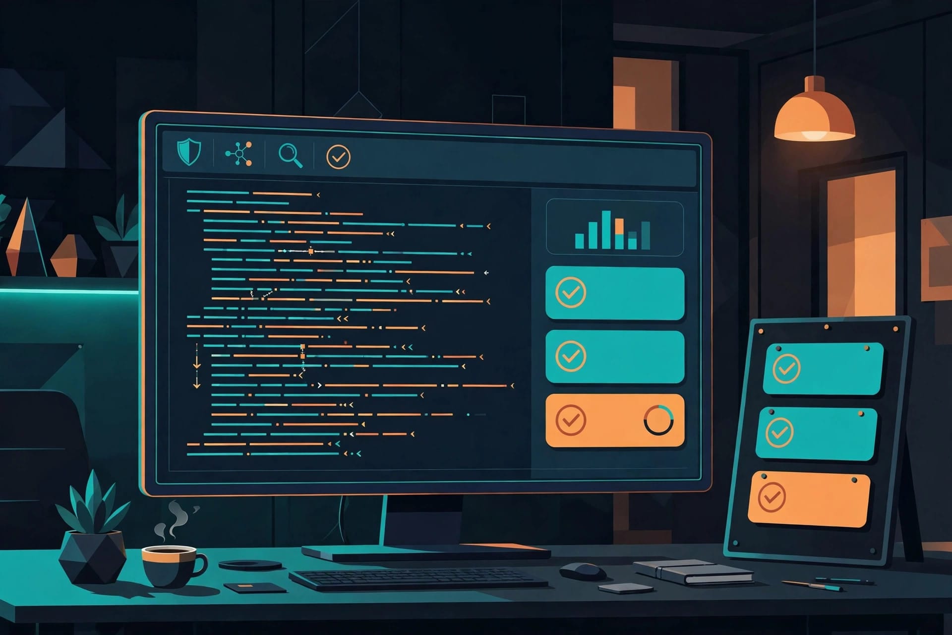 Claude Security dashboard continuously scanning connected code repositories for vulnerabilities