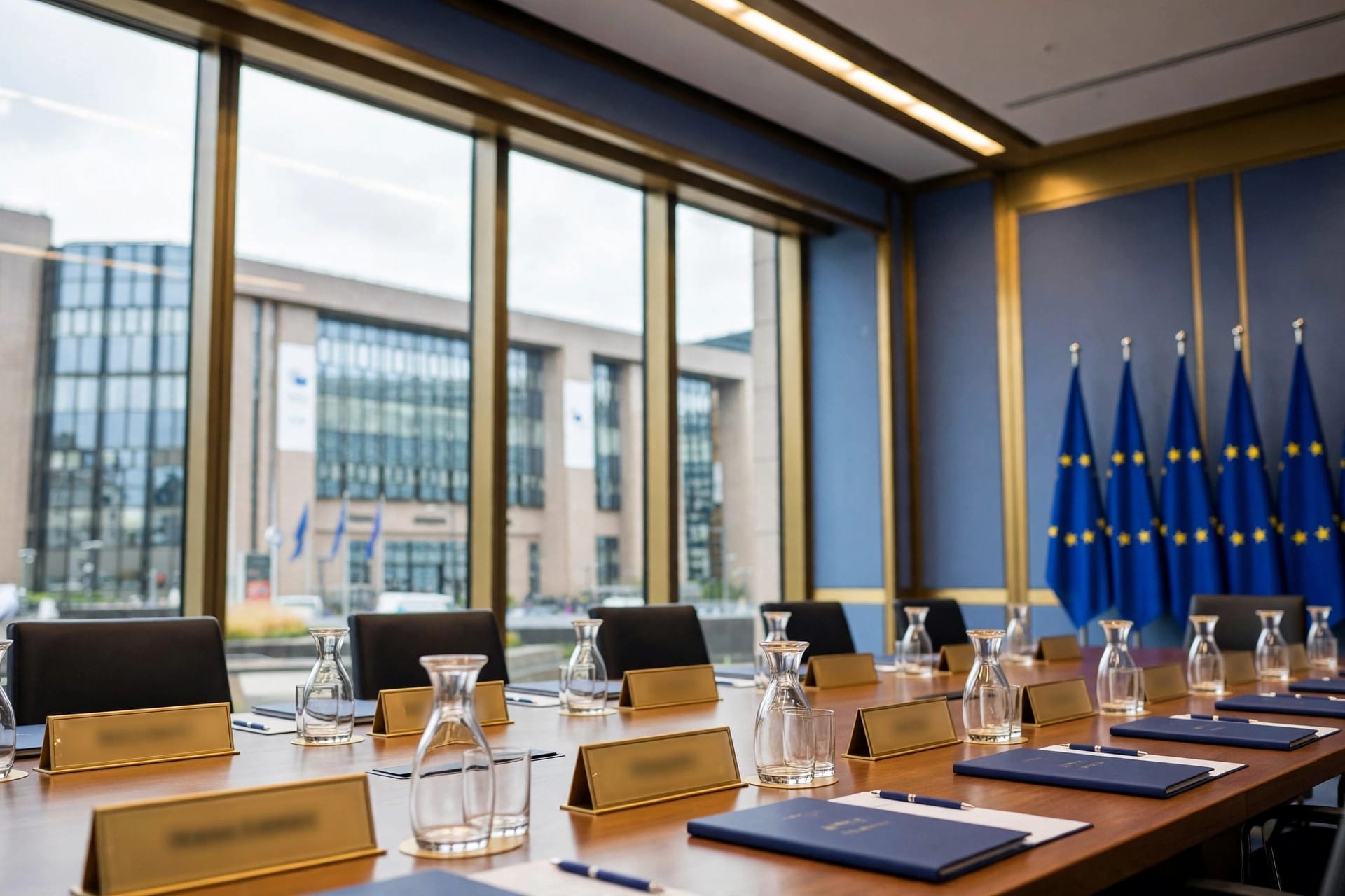 Council of the European Union building in Brussels as member states agree the Digital Omnibus negotiating position