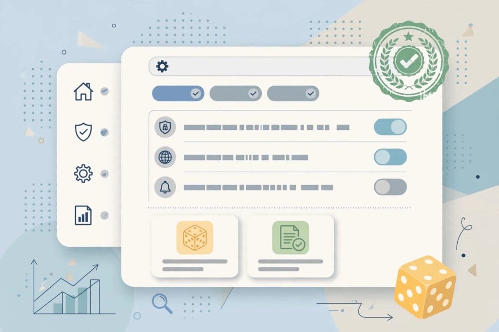 Google Ads Policy Account section showing online gambling certification application