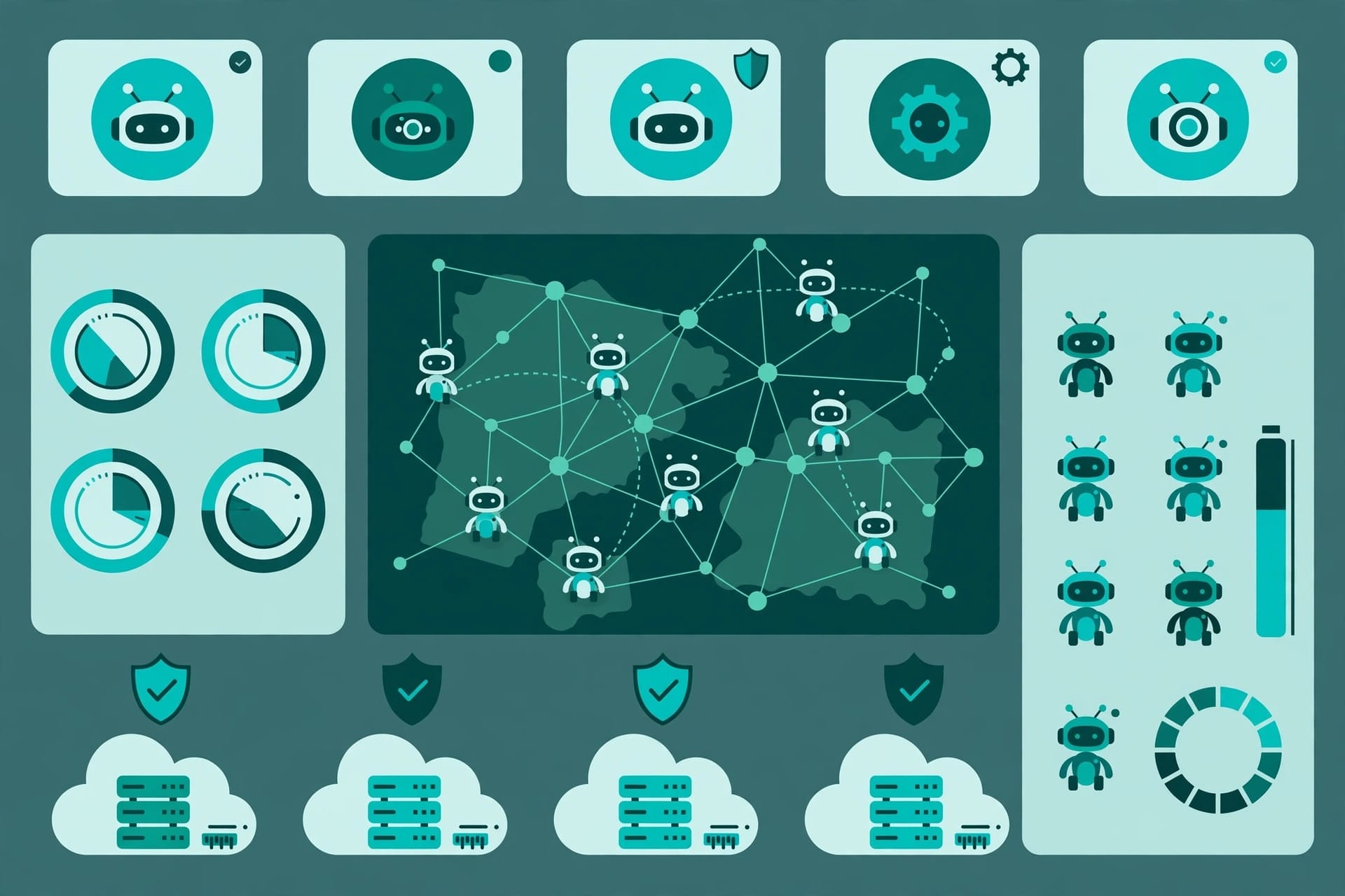 Google agent governance dashboard controlling identity, tokens and policy for Gemini agent fleets