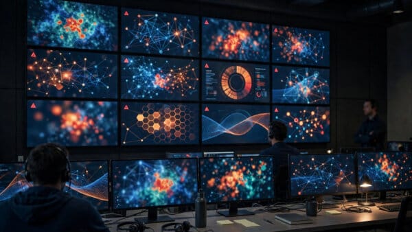 Grafana Cloud observability dashboards monitoring AI agent activity with anomaly alerts