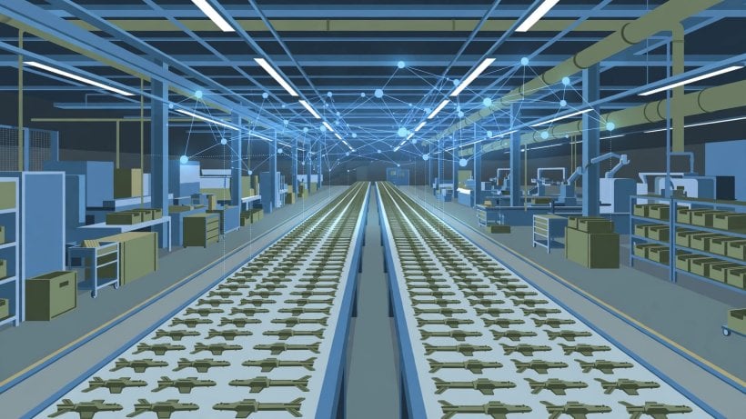 Industrial-scale drone manufacturing at Destinus under the Helsing Destinus partnership for NATO forces