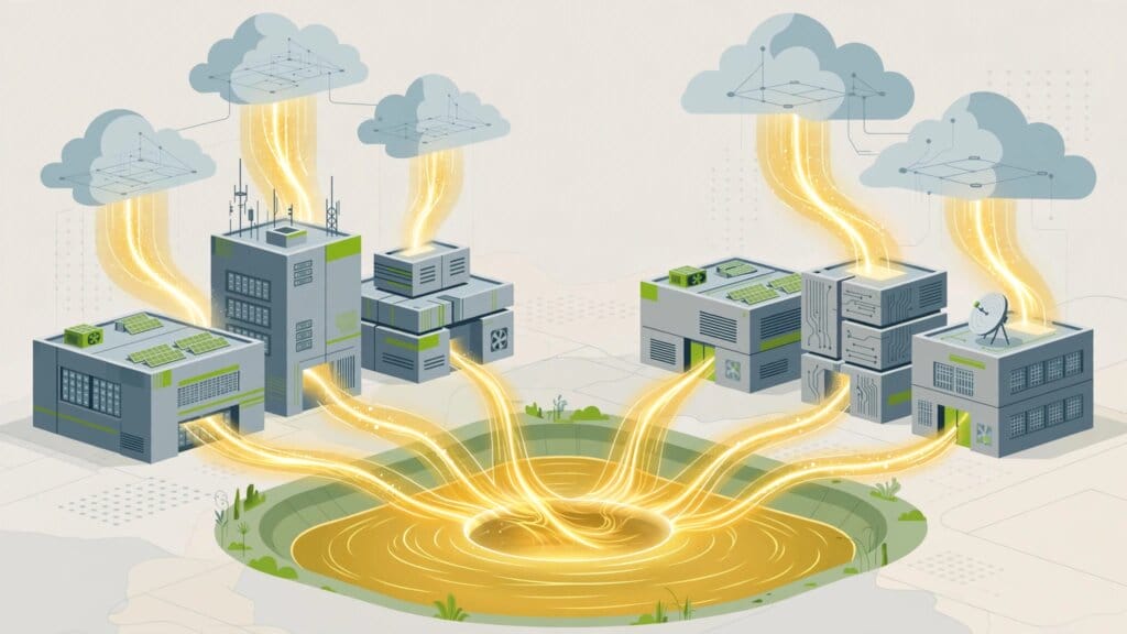 Illustration of how NVIDIA makes money from AI data-centre hardware