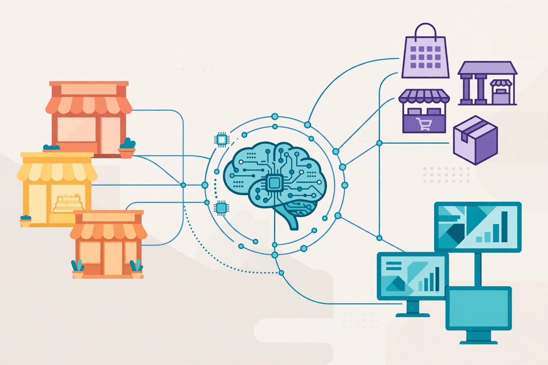 API connections linking retailers and marketplaces into one owned commerce media network in the Kevel $52 million raise