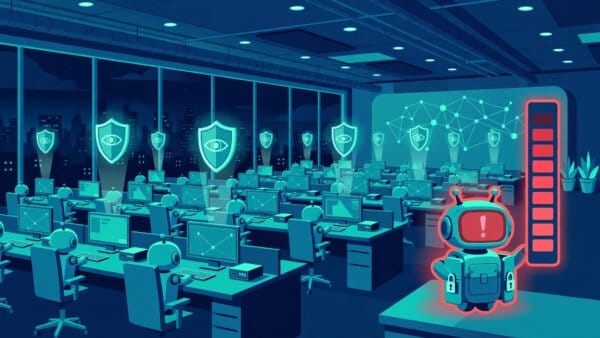 Guardian Agents in Microsoft Project Perception supervising enterprise AI agents in a security operations centre
