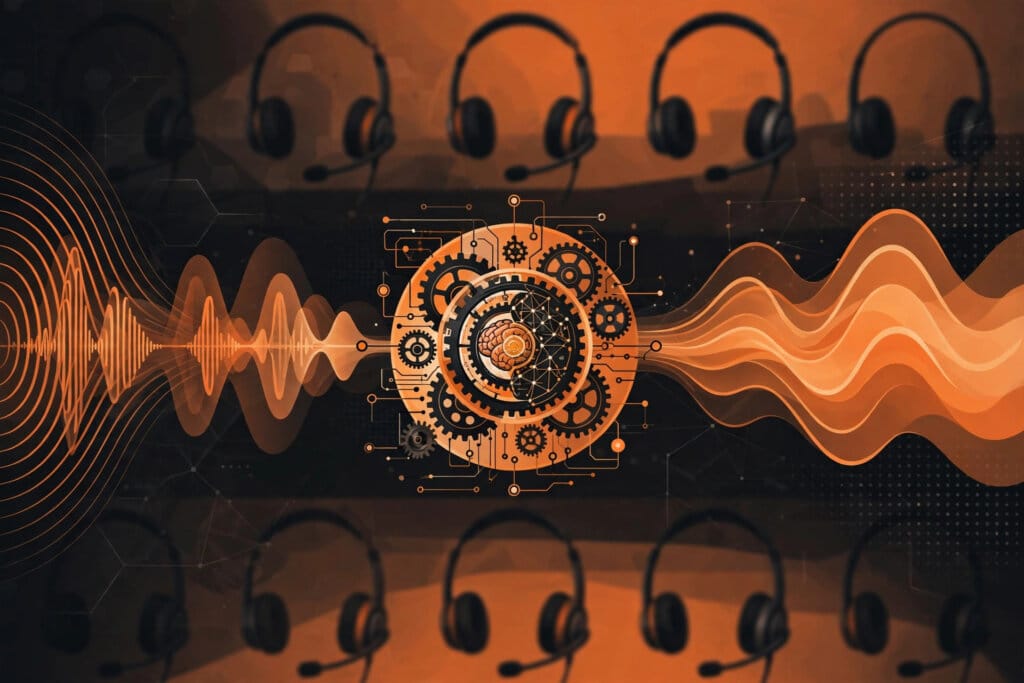 Mistral Voxtral 3 voice agent pipeline turning speech into reasoning and back into speech for contact centres