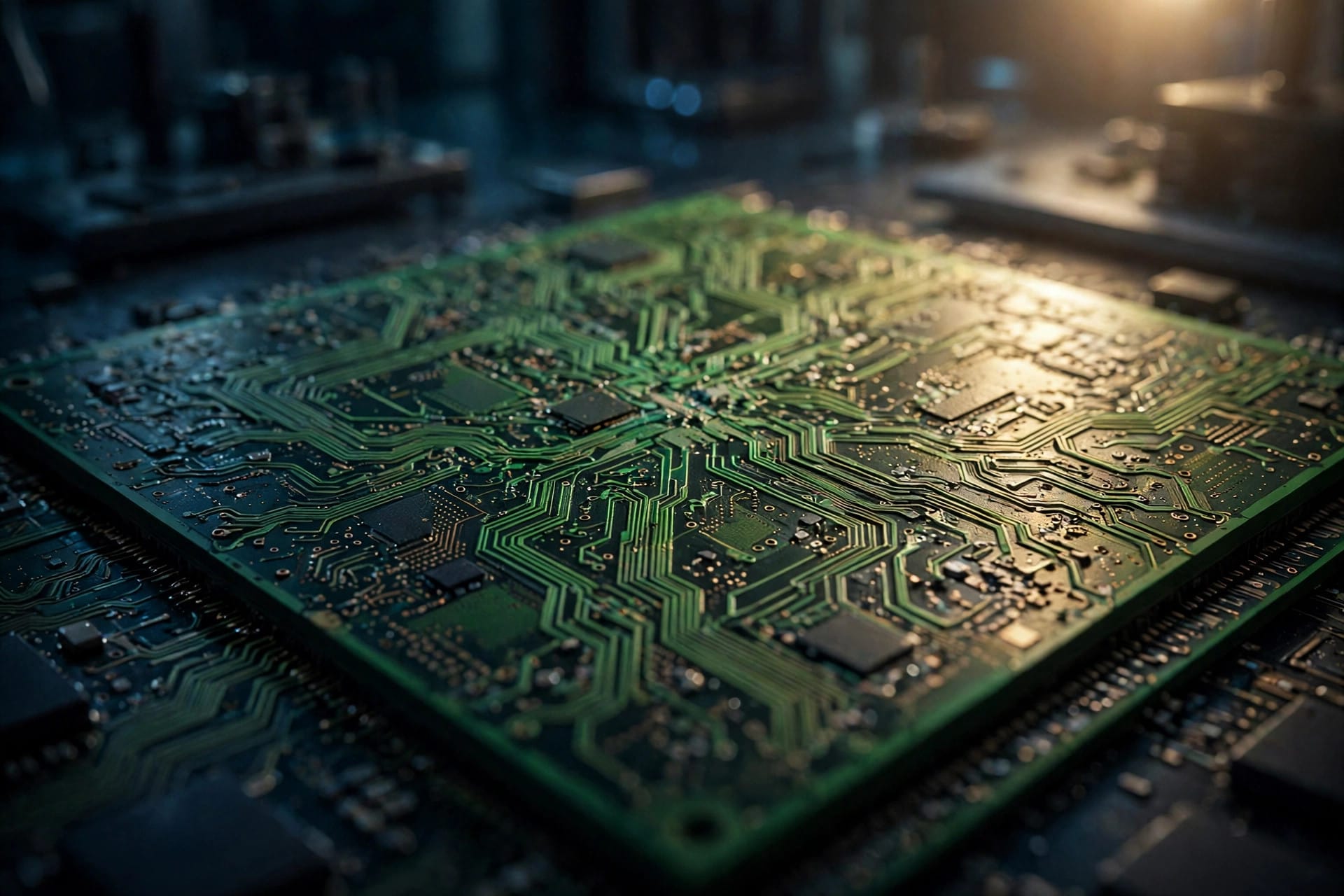 Close-up of DGX Spark 64GB running local AI models with GB10 Grace Blackwell chip