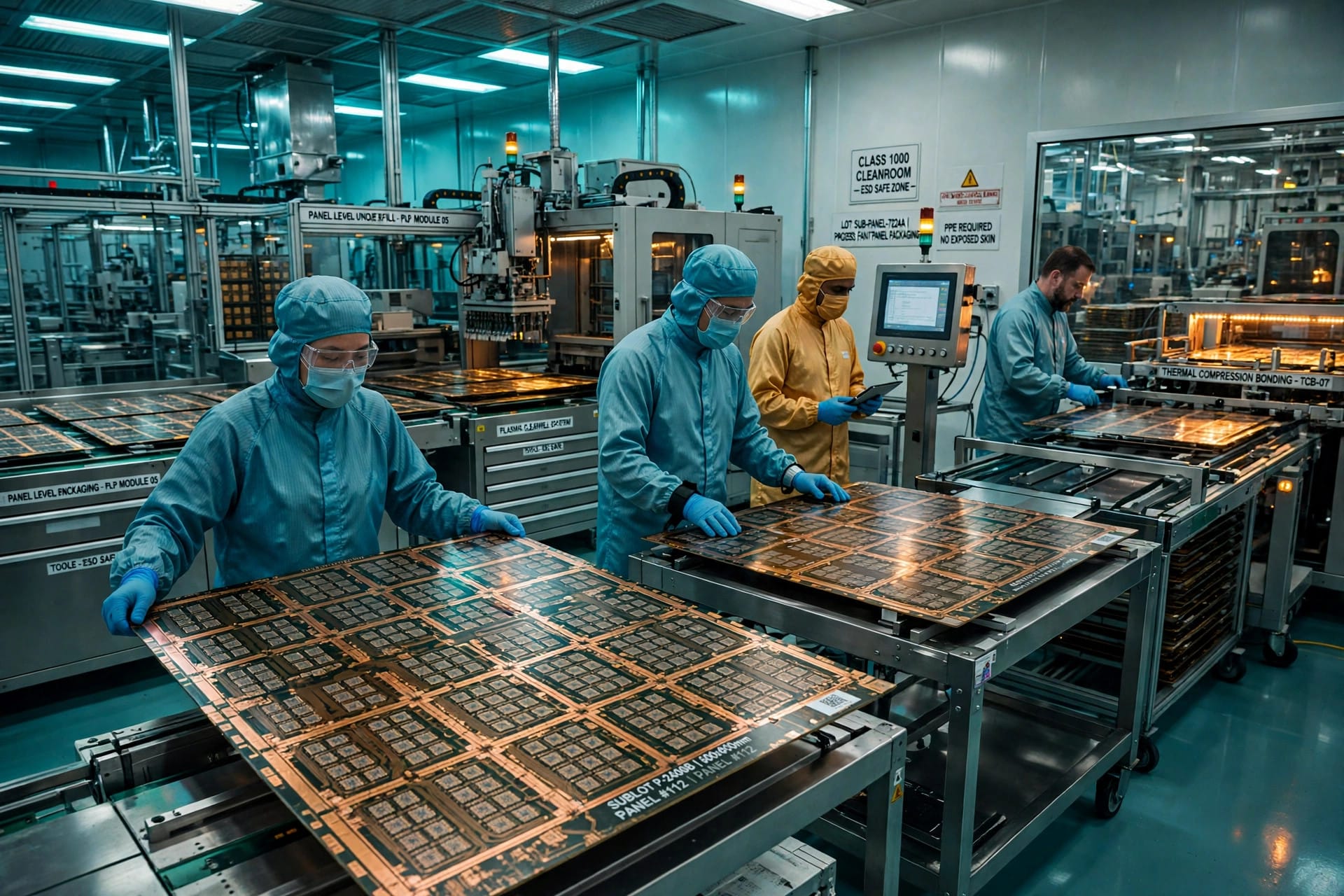 Semiconductor substrate and advanced packaging production line expanding capacity for NVIDIA AI chips
