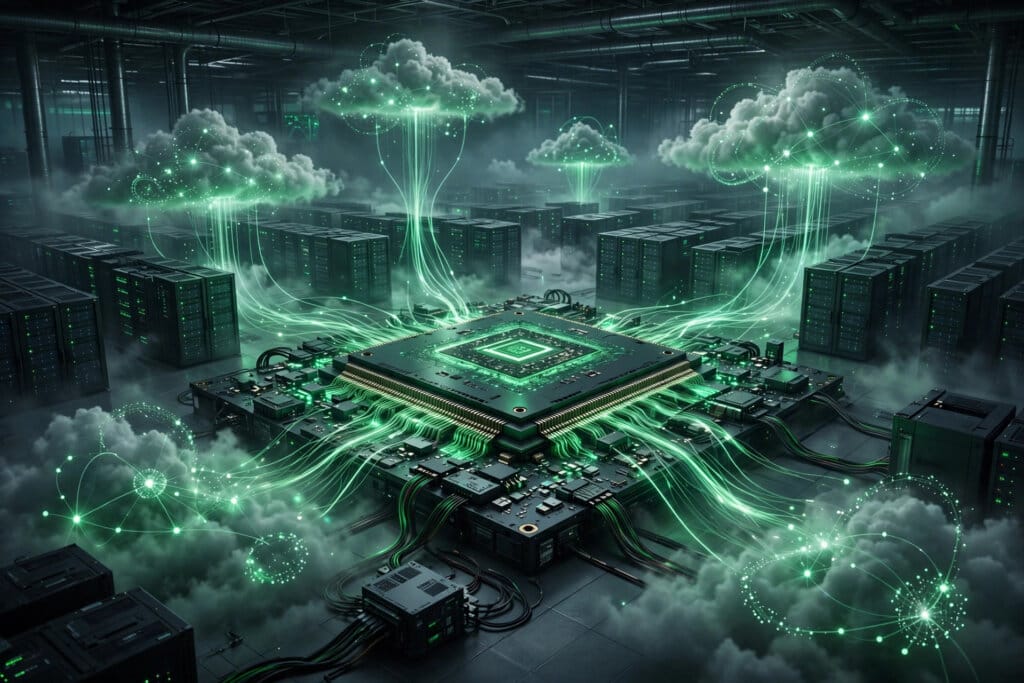 Nvidia Vera CPU orchestrating AI agent tasks in a cloud data centre at Modal