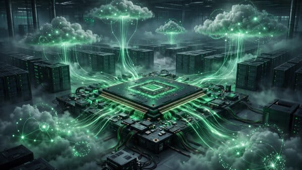 Nvidia Vera CPU orchestrating AI agent tasks in a cloud data centre at Modal