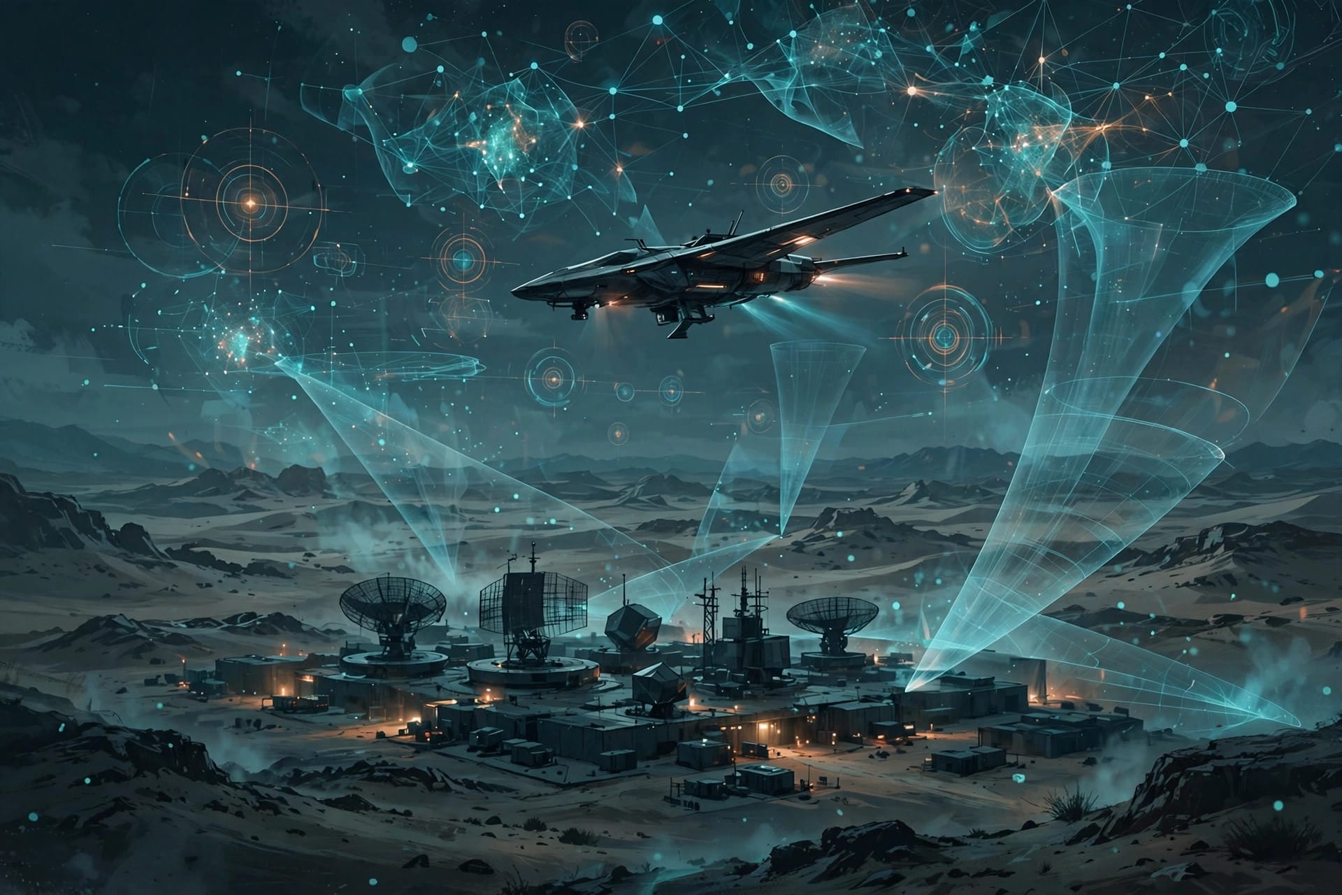 US military drone and sensor systems guided by artificial intelligence