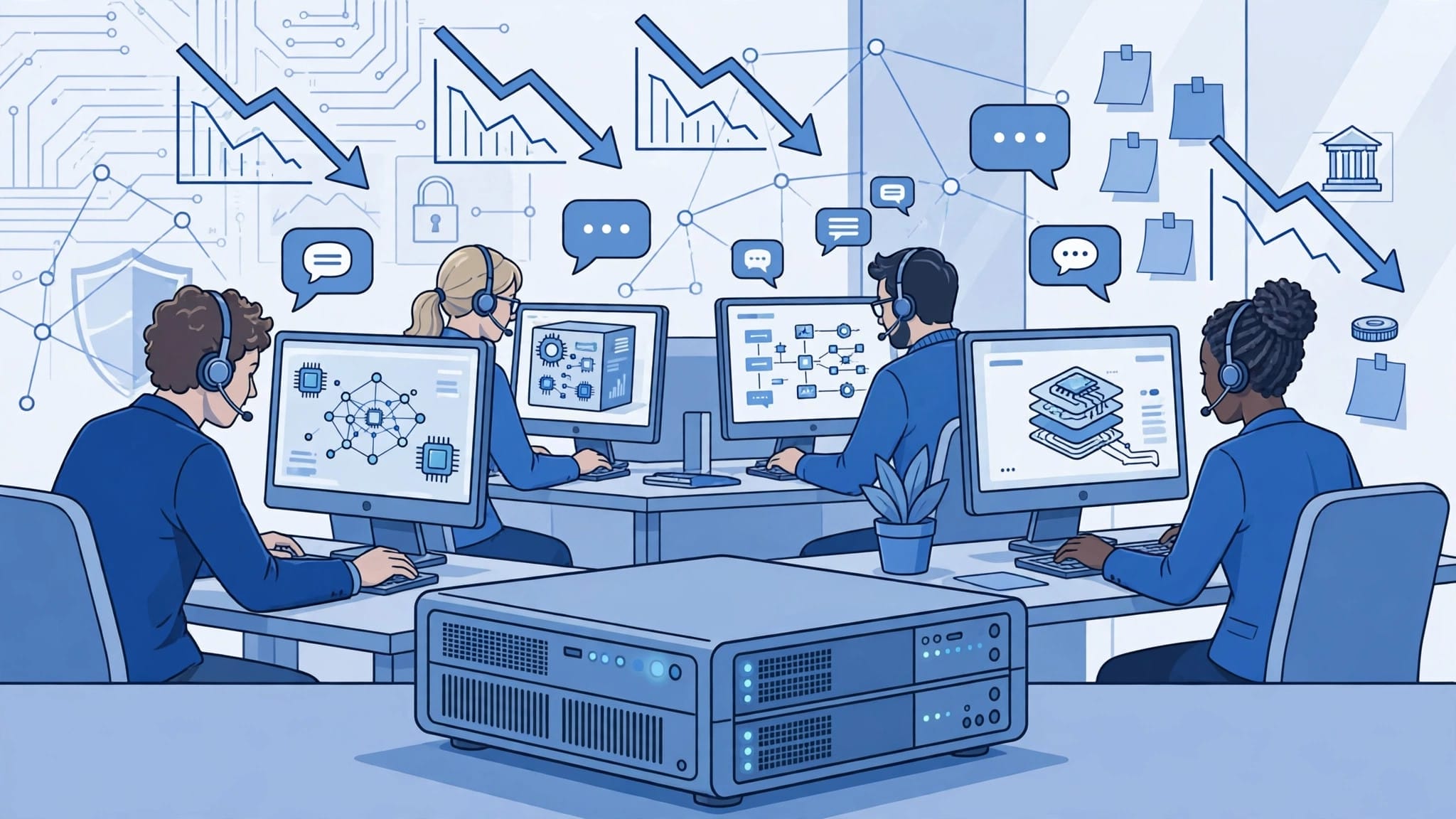 Santander customer service team using a specialised smaller AI model to cut serving costs