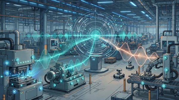 Tractian physical AI sensors monitoring factory machines after its $130 million Series D