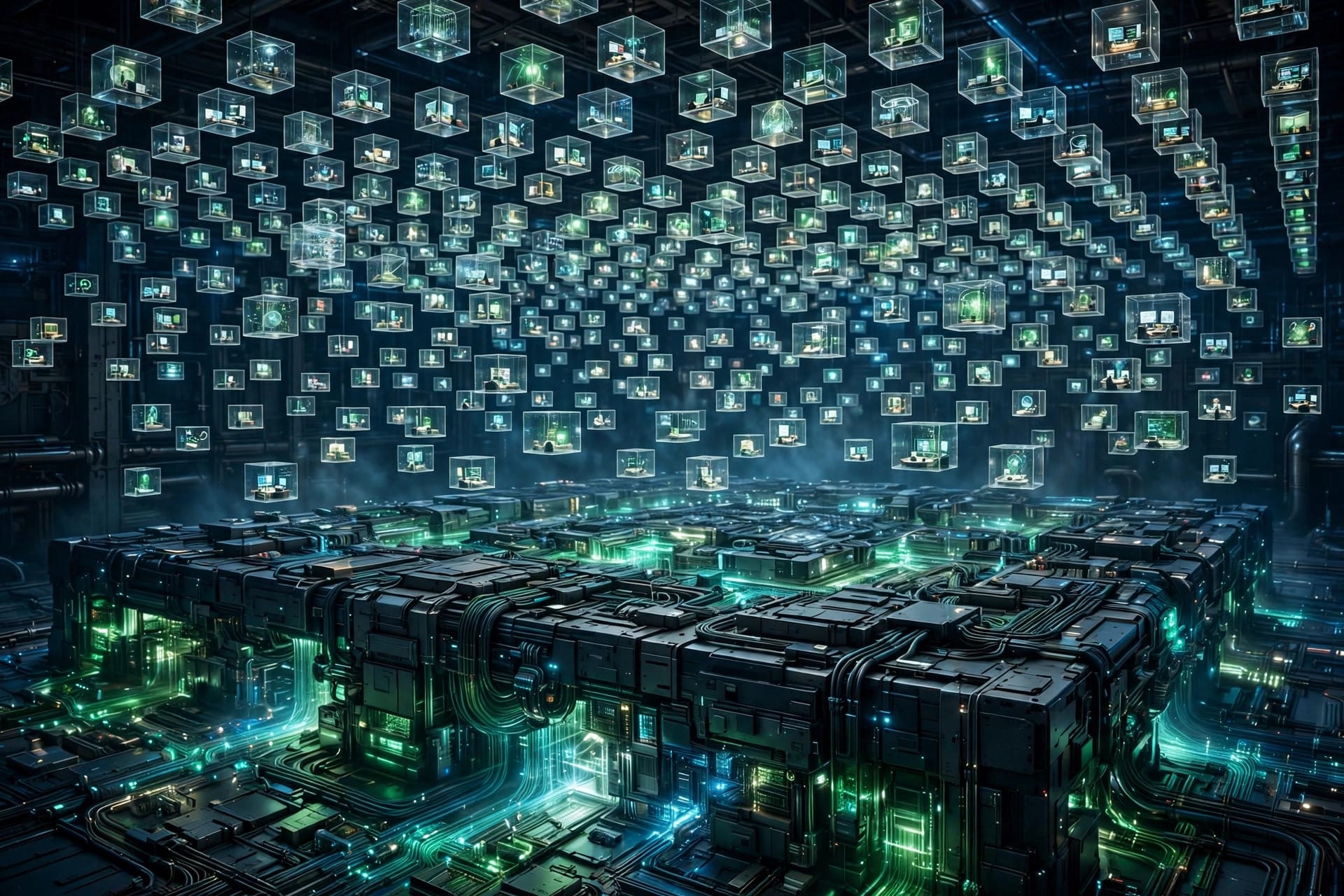 VAST Data agent sandbox workspaces running above a persistent data layer for thousands of AI agents
