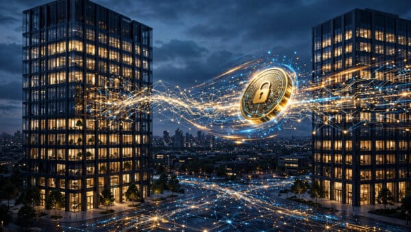 Visa Trusted Agent Protocol payment token travelling between buyer and supplier platforms in the BILL Billtrust pilot